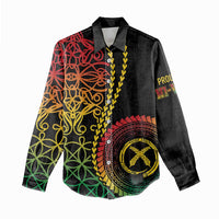 Proudly Ni-Van Sandroing Inspired Classic Style Women Casual Shirt LT7 - Polynesian Pride