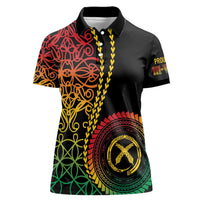 Proudly Ni-Van Sandroing Inspired Classic Style Women Polo Shirt