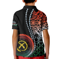 Proudly Ni-Van Sandroing Inspired Kid Polo Shirt Penama Classic Style LT7 - Polynesian Pride