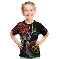 Proudly Ni-Van Sandroing Inspired Kid T Shirt Penama Classic Style LT7 Colorful - Polynesian Pride