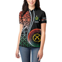 Proudly Ni-Van Sandroing Inspired Women Polo Shirt Penama Classic Style
