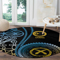 Proudly Ni-Van Sandroing Inspired Round Carpet Sanma Classic Style
