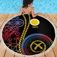 Proudly Ni-Van Sandroing Inspired Beach Blanket Shefa Classic Style