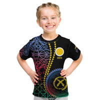 Proudly Ni-Van Sandroing Inspired Kid T Shirt Shefa Classic Style LT7 Colorful - Polynesian Pride