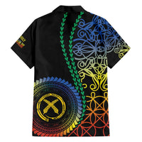 Proudly Ni-Van Sandroing Inspired Family Matching Off Shoulder Maxi Dress and Hawaiian Shirt Tafea Classic Style