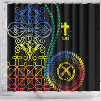 Proudly Ni-Van Sandroing Inspired Shower Curtain Tafea Classic Style