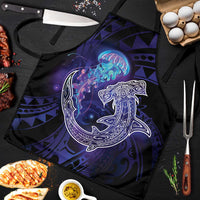 Polynesian Aumakua Apron Jellyfish with Shark - Polynesian Pride
