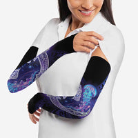 Polynesian Aumakua Arm Sleeves Jellyfish with Shark - Polynesian Pride