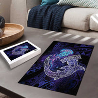 Polynesian Aumakua Puzzle Jellyfish with Shark - Polynesian Pride