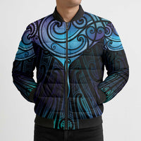 Aotearoa Maori Te Whai Rahi Bomber Puffer Jacket Tala - Nowhere You Could Go That I Won't Be With You - Polynesian Pride