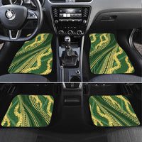Polynesian Puakeniken Pikake Twisted Lei Car Mats Emerald - Polynesian Pride