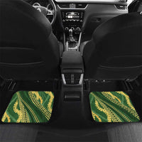 Polynesian Puakeniken Pikake Twisted Lei Car Mats Emerald - Polynesian Pride