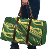 Polynesian Puakeniken Pikake Twisted Lei Travel Bag Emerald LT7 - Polynesian Pride