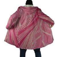 Polynesian Puakeniken Pikake Twisted Lei Cloak Rose Pink - Polynesian Pride