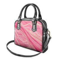 Polynesian Puakeniken Pikake Twisted Lei Shoulder Handbag Rose Pink - Polynesian Pride