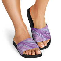 Polynesian Puakeniken Pikake Twisted Lei Slide Sandals Amethys - Polynesian Pride