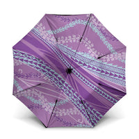 Polynesian Puakeniken Pikake Twisted Lei Umbrella Amethys LT7 One Size Folded 11.42 inch Opened Diameter 37.4 inch Amethys - Polynesian Pride