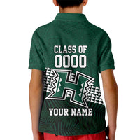 Hawaii Rainbow Warriors Alumni Custom Kid Polo Shirt Kanaka Arrows Tropical Vibes