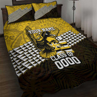 Hawaii Nanakuli High Alumni Custom Quilt Bed Set Kanaka Arrows Tropical Vibes