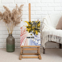 Philippines Independence Day Canvas Wall Art Eagle Mix Filipino Flag Tribal Style