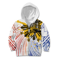Philippines Independence Day Kid Hoodie Eagle Mix Filipino Flag Tribal Style