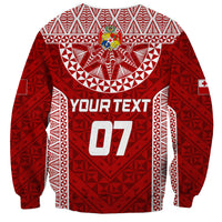 Personalised Tonga Rugby Sweatshirt Mate Ma'a Tonga Champions LT7 - Polynesian Pride