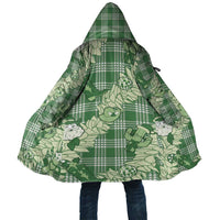 Green Palaka Hawaii Cowboy Christmas Cloak Paniolo Mix Maile Lei - Polynesian Pride