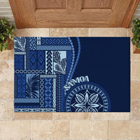 Samoa Siapo Motif Rubber Doormat Classic Style - Bue Ver LT7 - Polynesian Pride