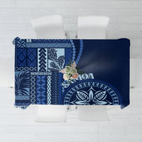 Samoa Siapo Motif Tablecloth Classic Style - Bue Ver LT7 Blue - Polynesian Pride