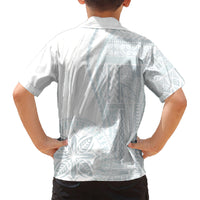 Samoa White Sunday Hawaiian Shirt Classic Siapo Style LT7 - Polynesian Pride