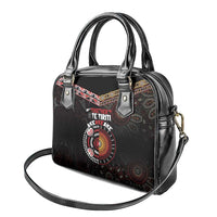 Aotearoa and Australia Indigenous Shoulder Handbag Stand Together For Te Tiriti LT7 - Polynesian Pride