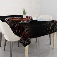 Aotearoa and Australia Indigenous Tablecloth Stand Together For Te Tiriti LT7 - Polynesian Pride