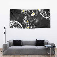 Polynesia Tribal Tapestry Tentacles Plumeria