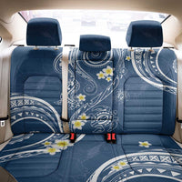 Polynesia Tribal Back Car Seat Cover Deep Blue Plumeria Tentacles LT7 - Polynesian Pride