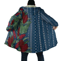 Women's Day Samoa Malu Tattoo Inspired Mix Teuila Cloak Royal Blue