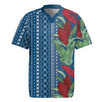 Women's Day Samoa Malu Tattoo Inspired Mix Teuila Rugby Jersey Royal Blue