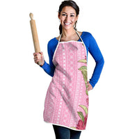 Women's Day Samoa Malu Tattoo Inspired Mix Teuila Apron Rose Pink