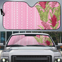 Women's Day Samoa Malu Tattoo Inspired Mix Teuila Auto Sun Shade Rose Pink