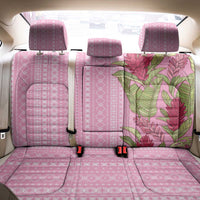 Women's Day Samoa Malu Tattoo Inspired Mix Teuila Back Car Seat Cover Rose Pink