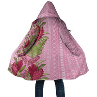 Women's Day Samoa Malu Tattoo Inspired Mix Teuila Cloak Rose Pink