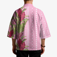 Women's Day Samoa Malu Tattoo Inspired Mix Teuila Kimono Rose Pink
