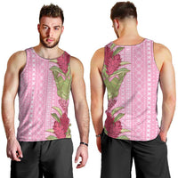 Women's Day Samoa Malu Tattoo Inspired Mix Teuila Men Tank Top Rose Pink
