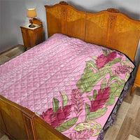Women's Day Samoa Malu Tattoo Inspired Mix Teuila Quilt Rose Pink