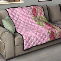 Women's Day Samoa Malu Tattoo Inspired Mix Teuila Quilt Rose Pink