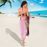 Women's Day Samoa Malu Tattoo Inspired Mix Teuila Sarong Rose Pink