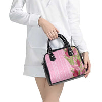 Women's Day Samoa Malu Tattoo Inspired Mix Teuila Shoulder Handbag Rose Pink
