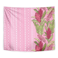 Women's Day Samoa Malu Tattoo Inspired Mix Teuila Tapestry Rose Pink