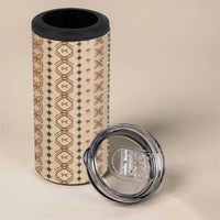 Women's Day Samoa Malu Tattoo Inspired Mix Teuila 4 in 1 Can Cooler Tumbler Vintage Tapa LT7 - Polynesian Pride
