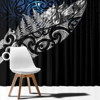 Maori Matariki Window Curtain Landscape Styled Fern - Galaxy LT7 - Polynesian Pride