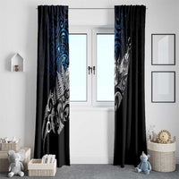 Maori Matariki Window Curtain Landscape Styled Fern - Galaxy LT7 - Polynesian Pride